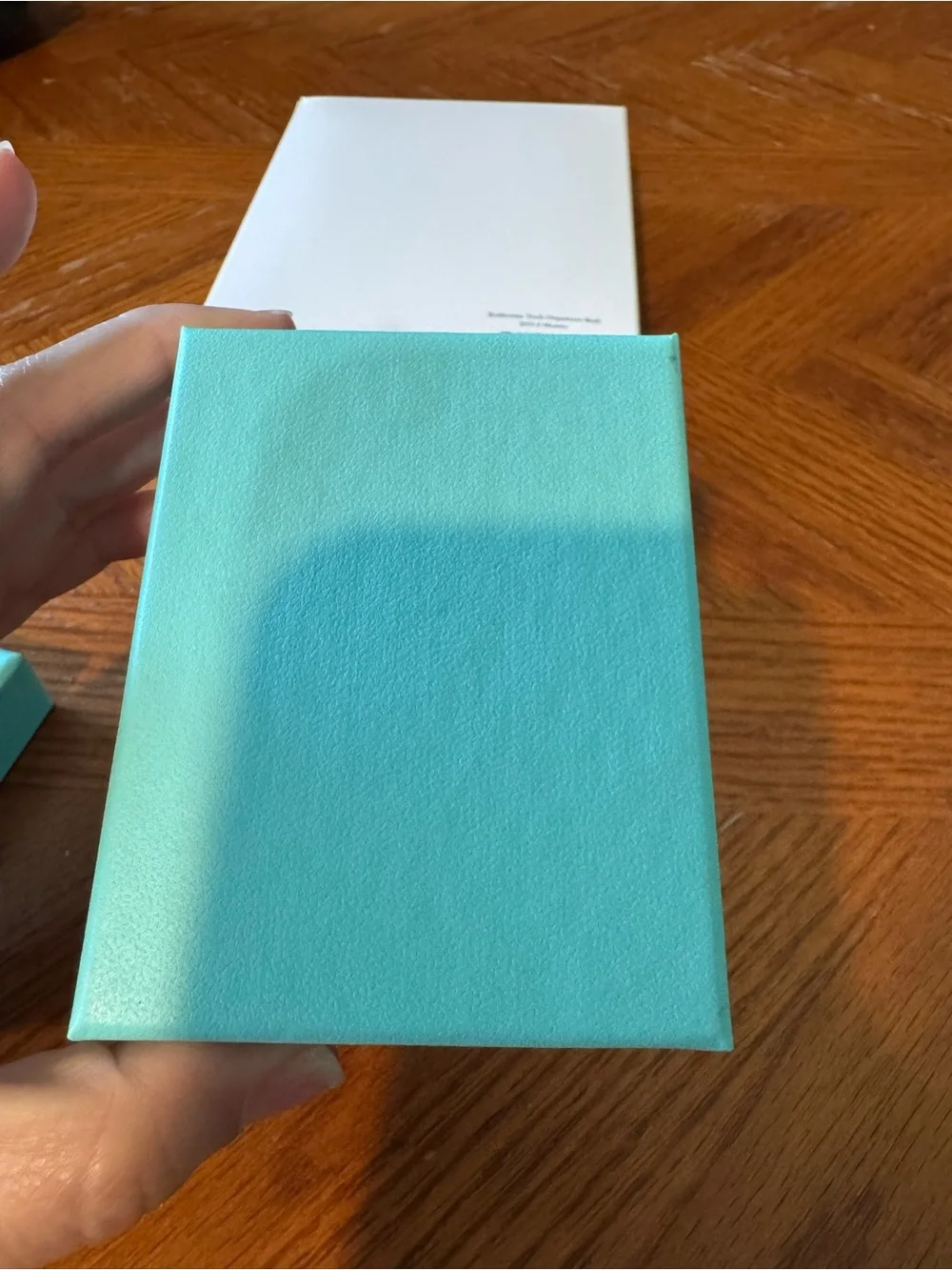 Tiffany & Co. Signature Blue Box & Drawstring Pouch